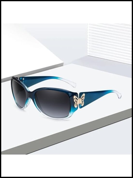 Butterfly Decor Polarized Sunglasses for Women UV400 Driving Shades main image 6